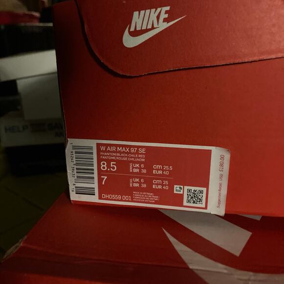 Nike Air Max 97 Wax Safari (Unisex) Athletic Shoes Sneakers W8.5 M7 - Picture 3 of 3